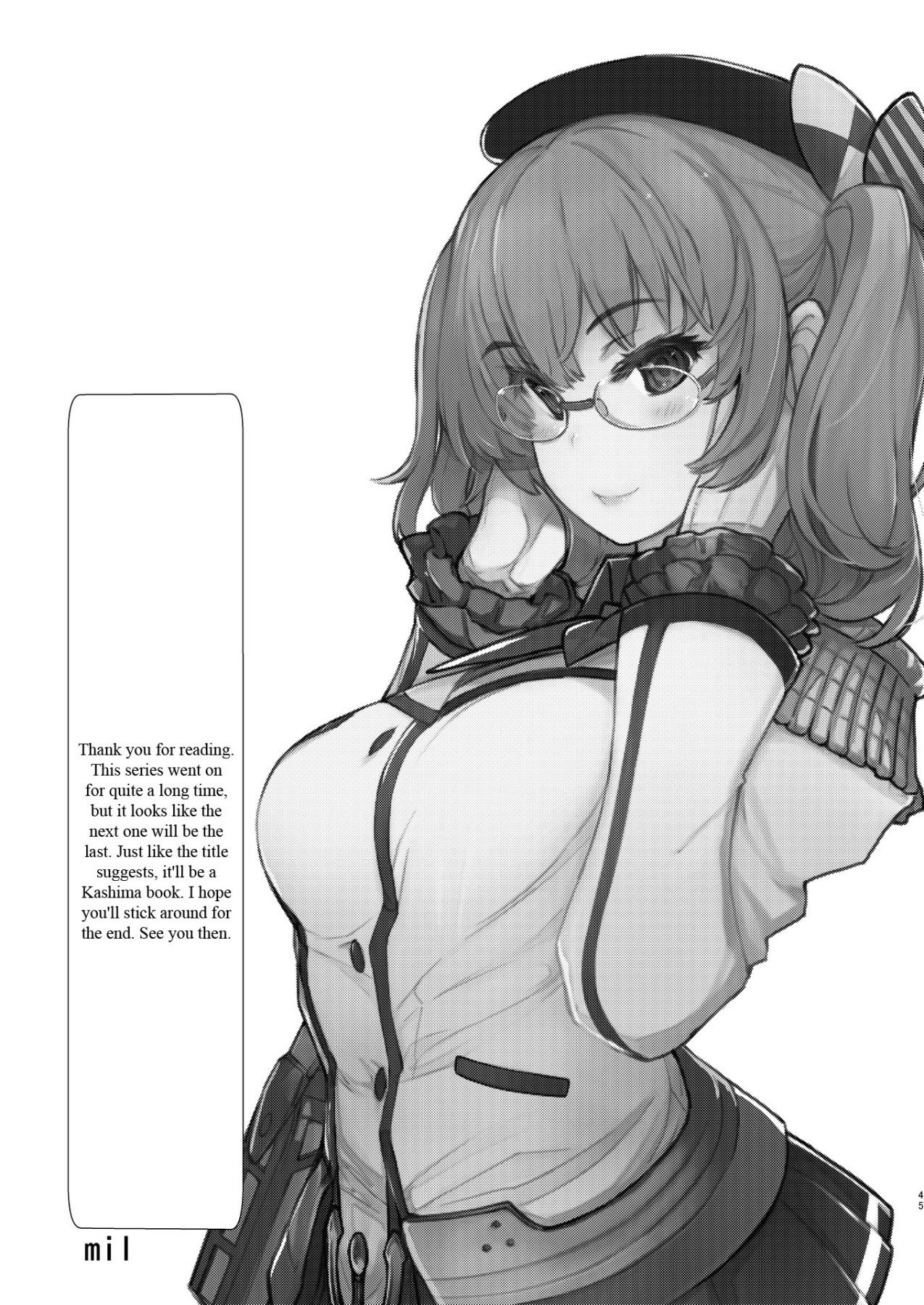 Hentai Manga Comic-Report of the Secretary Kashima 4-Read-44